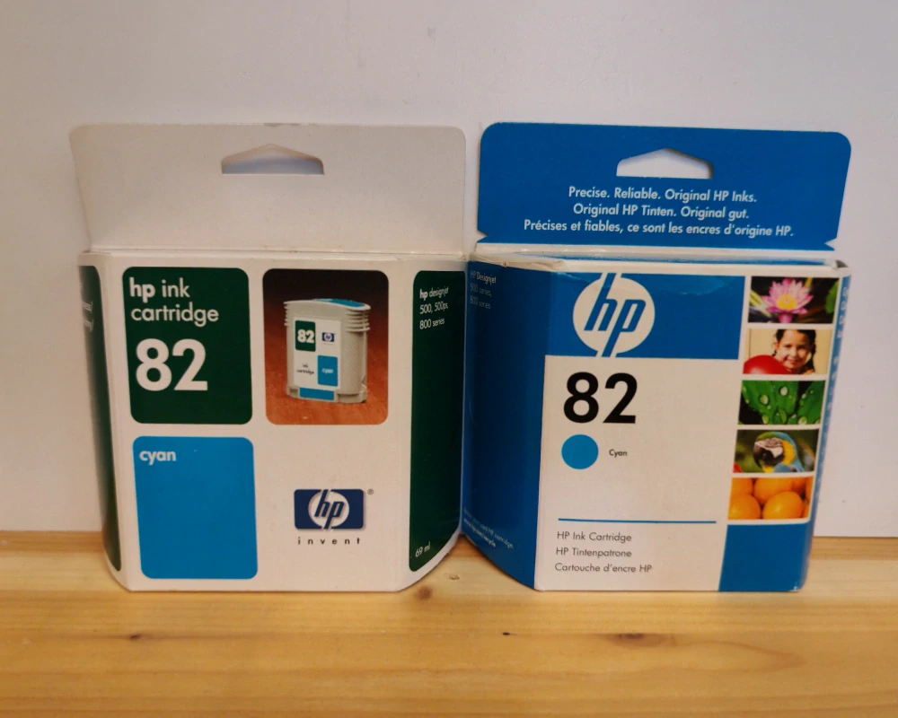 C4911A, HP 82 Cyan 69ml originální cartridge, po expiraci se zárukou