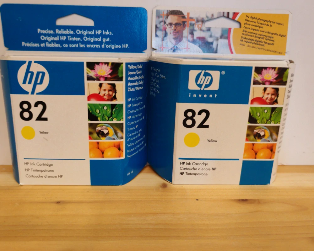 C4913A, HP 82 Yellow 69ml originální cartridge, po expiraci se zárukou