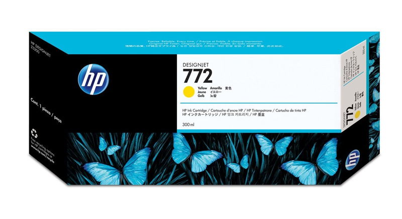 CN630A, HP 772 originální inkoustová náplň Yellow 300ml