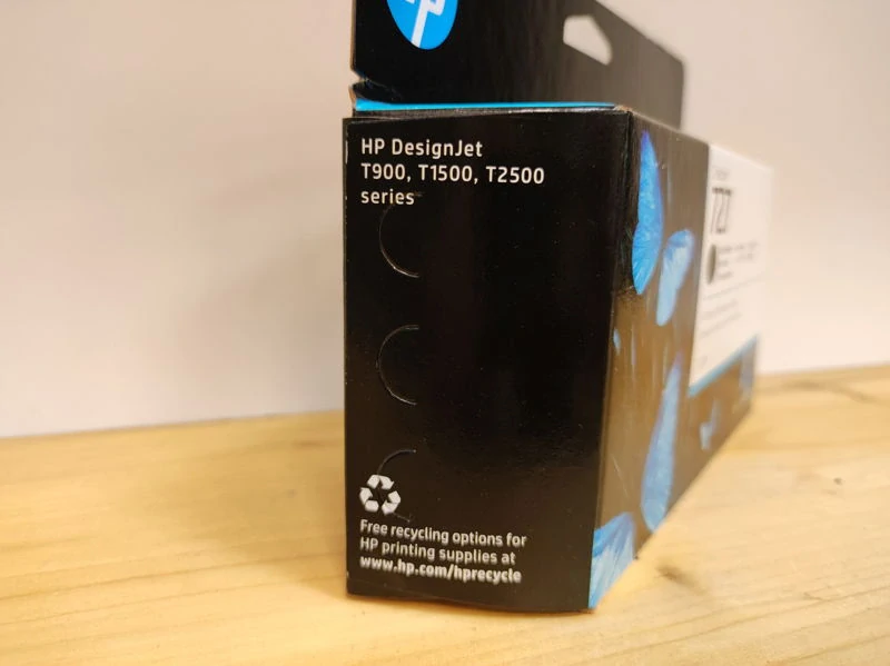 B3P22A, HP 727 originální inkoustová náplň Matte Black 130ml