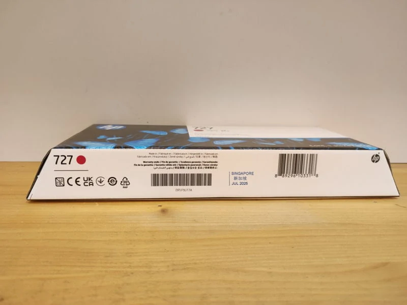 F9J77A, HP 727 originální inkoustová náplň Magenta 300ml