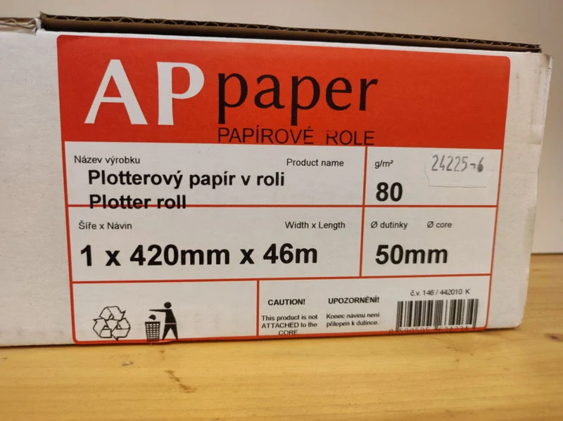 Plotterová role AP 80g 420/46m/50mm