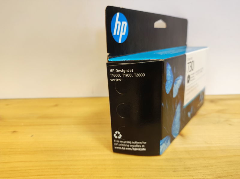 P2V67A, HP 730 originální inkoustová náplň Photo Black 130ml