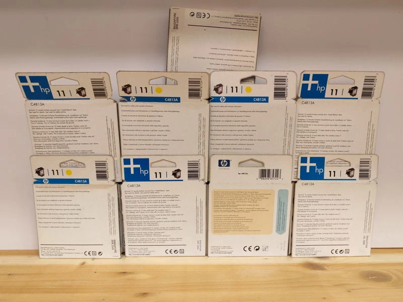C4813A, HP 11 originální tisková hlava Yellow, po expiraci se zárukou