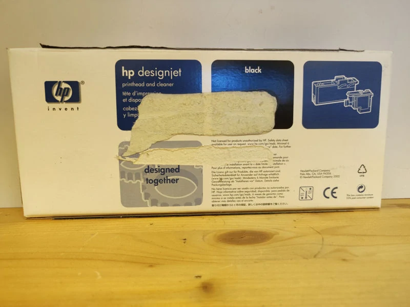 C4950A, HP 81 originální tisková hlava Black Dye and Cleaner, po expiraci se zárukou