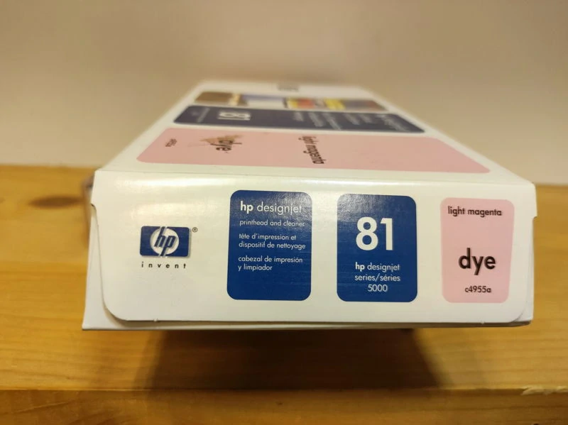 C4955A, HP 81 originální tisková hlava Light Magenta Dye and Cleaner, po expiraci se zárukou