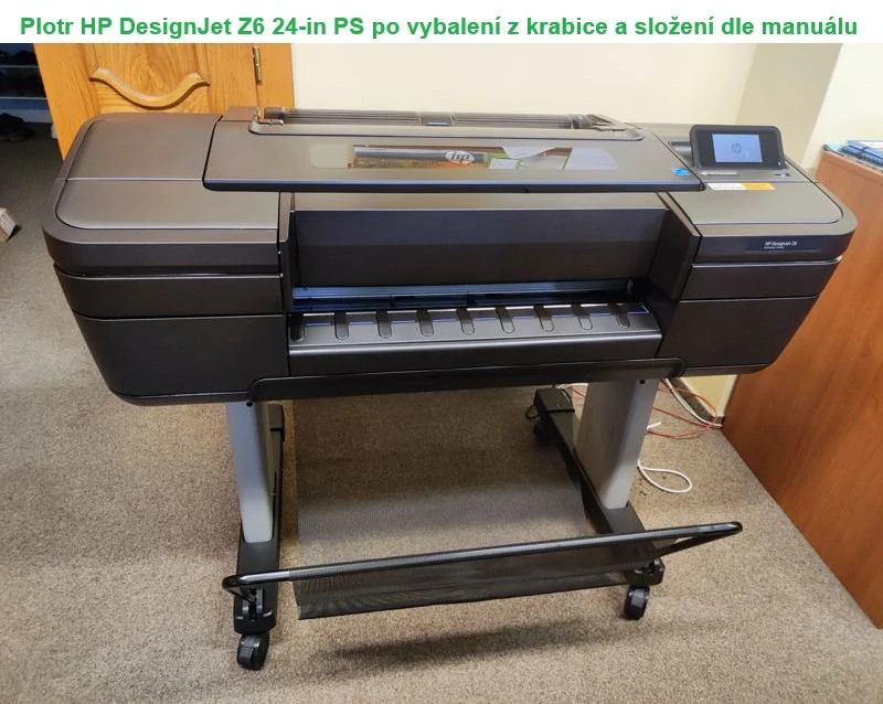 HP DesignJet Z6 24-in PostScript Printer, T8W15A