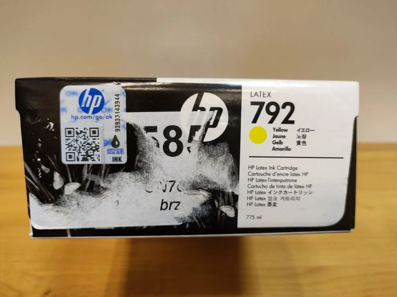 CN708A, HP 792 originální latexová náplň Yellow 775ml, po expiraci se zárukou