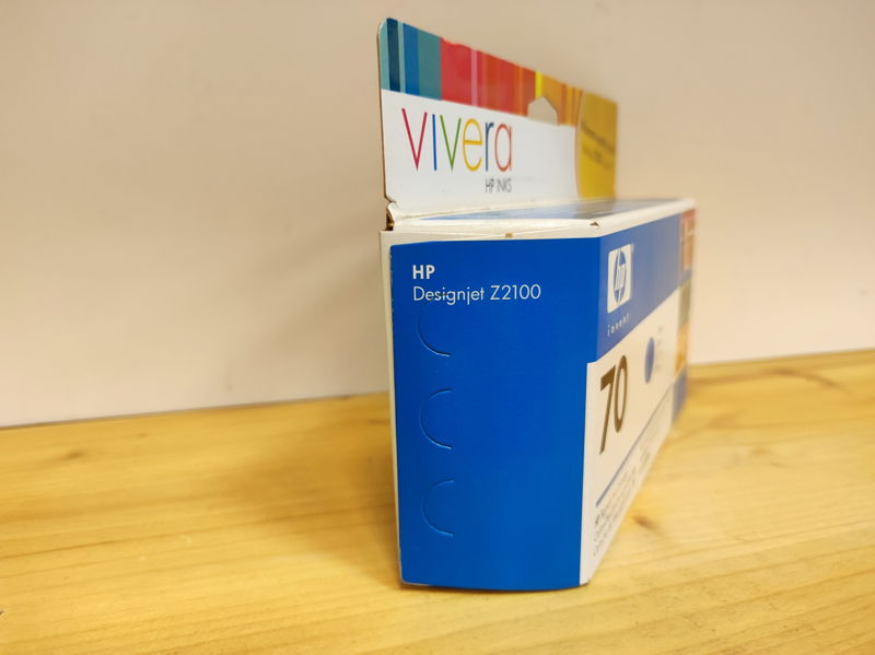 C9452A, HP 70 originální inkoustová náplň Cyan 130ml, po expiraci se zárukou