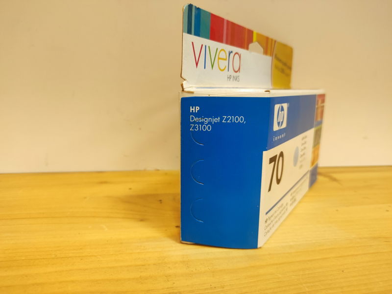 C9390A, HP 70 originální inkoustová náplň Light Cyan 130ml, po expiraci se zárukou