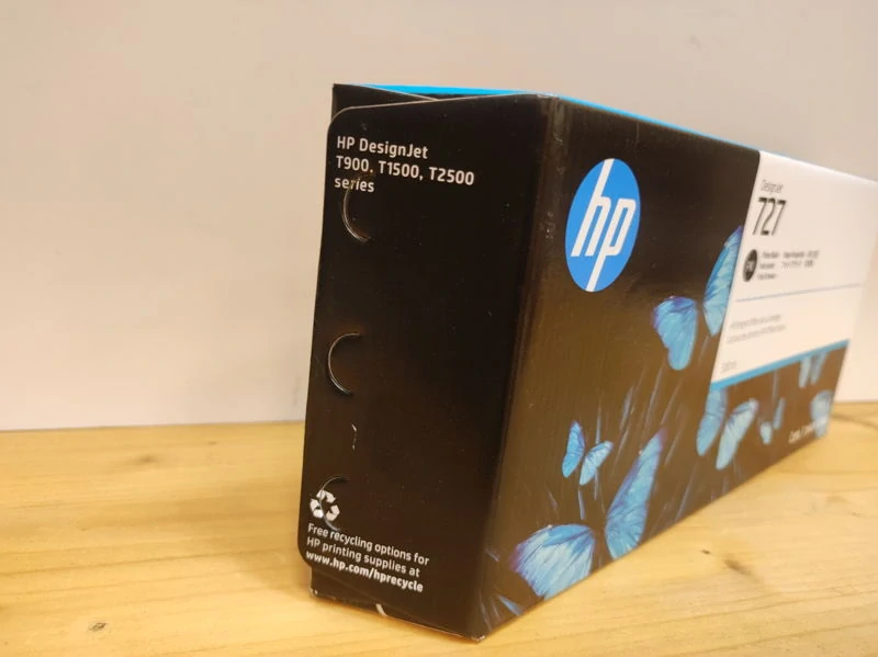 F9J79A, HP 727 originální inkoustová náplň Photo Black 300ml