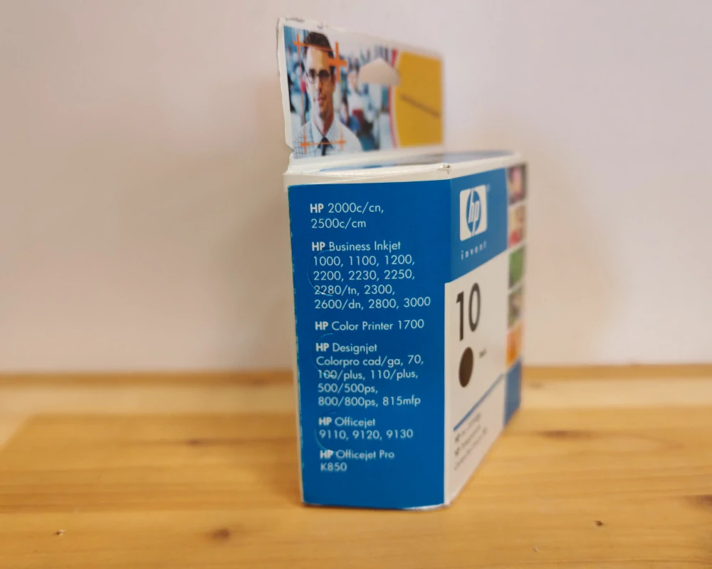 C4844A, HP 10 Black 69ml, po expiraci se zárukou