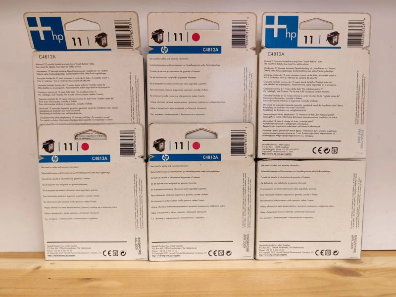 C4812A, HP 11 originální tisková hlava Magenta, po expiraci se zárukou