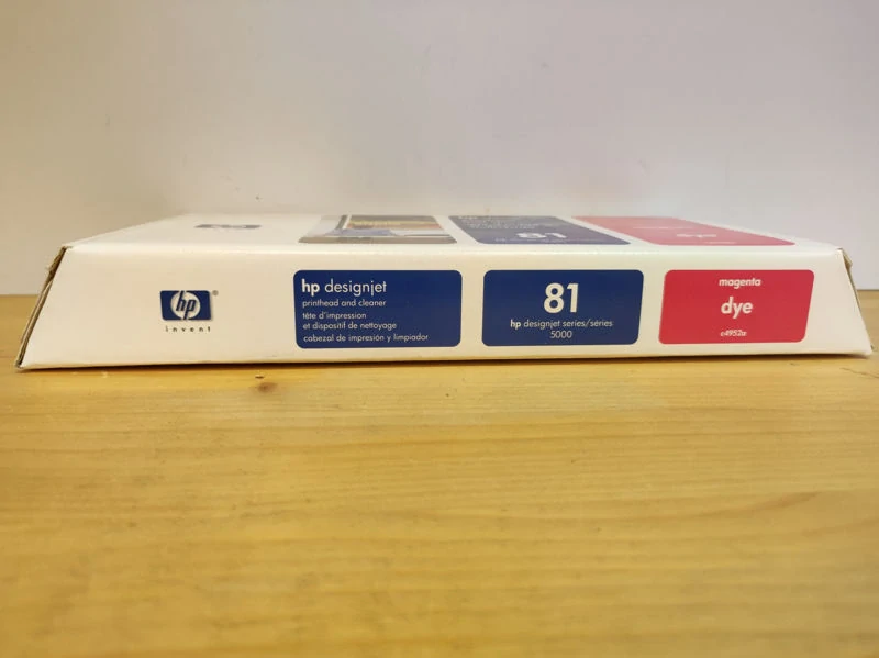 C4952A, HP 81 originální tisková hlava Magenta Dye and Cleaner, po expiraci se zárukou
