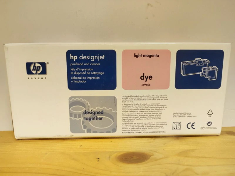 C4955A, HP 81 originální tisková hlava Light Magenta Dye and Cleaner, po expiraci se zárukou