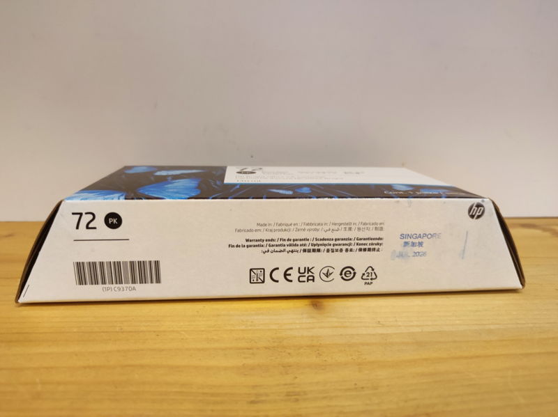 C9370A, HP 72 originální inkoustová náplň Photo Black 130ml