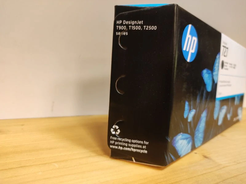 C1Q12A, HP 727 originální inkoustová náplň Matte Black 300ml
