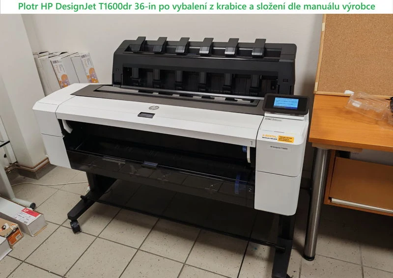 3EK12A, HP DesignJet T1600dr 36-in Printerr