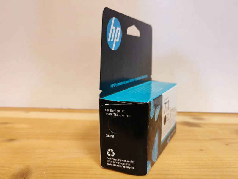 CZ129A, HP 711 originální inkoustová náplň Black 38ml