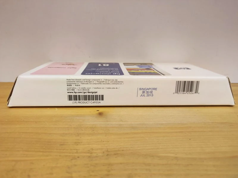 C4955A, HP 81 originální tisková hlava Light Magenta Dye and Cleaner, po expiraci se zárukou