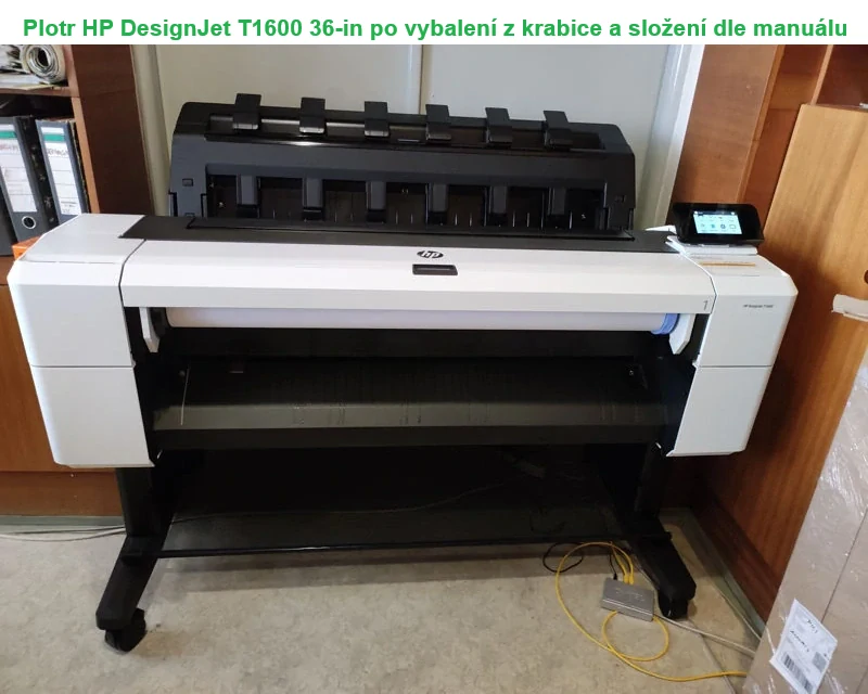 HP DesignJet T1600 36-in Printer, 3EK10A