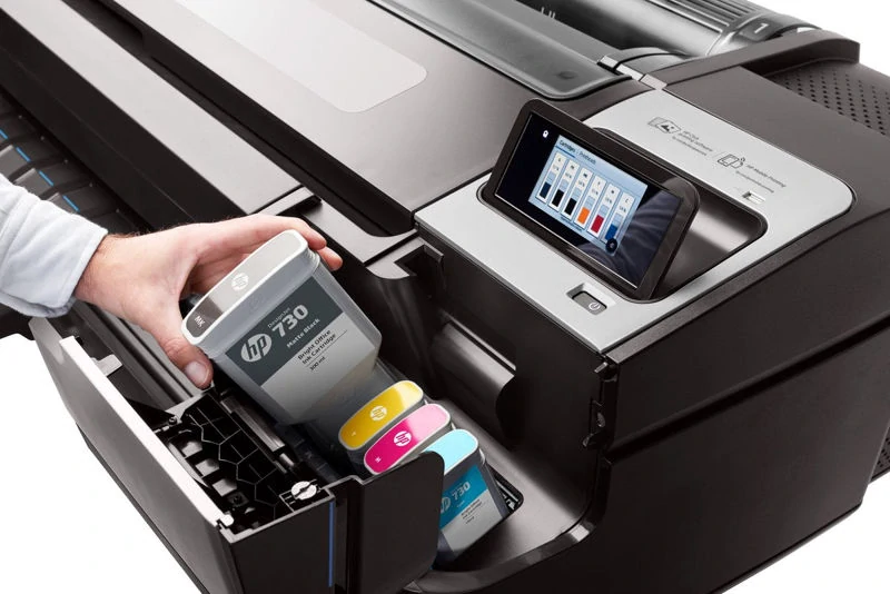 HP DesignJet T1700dr 44-in PostScript Printer, 1VD88A
