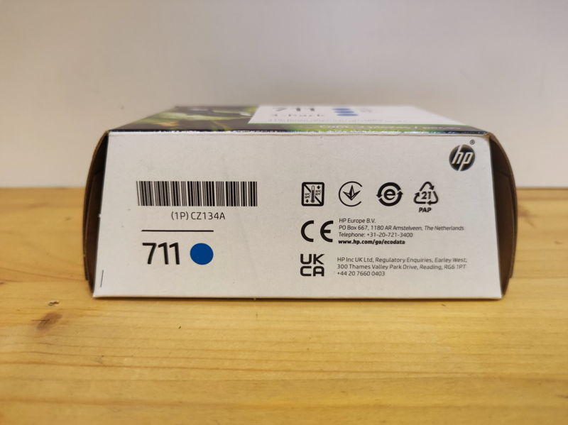 CZ134A, HP 711 originální inkoustová náplň Cyan 3x29ml, trojbalení