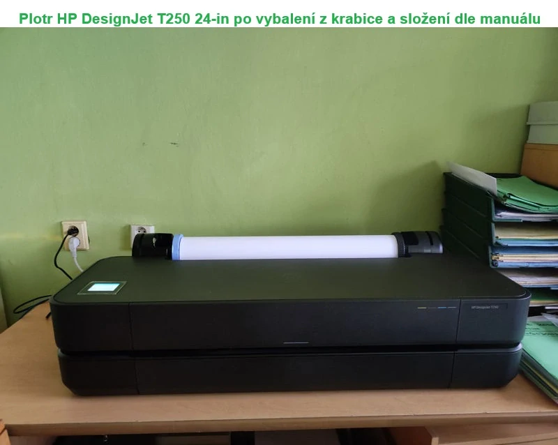 HP DesignJet T250 24-in Printer, 5HB06D