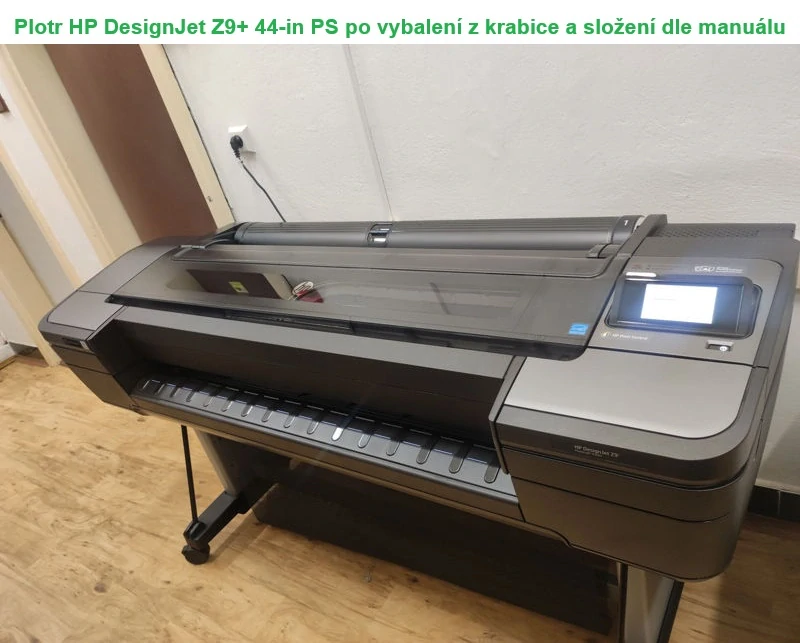 HP DesignJet Z9+ 44-in PostScript Printer, W3Z72A