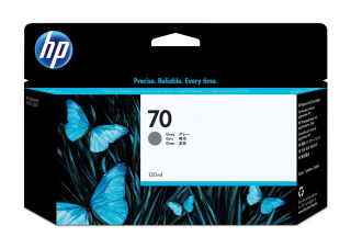 C9450A, HP 70 originální inkoustová náplň Gray 130ml