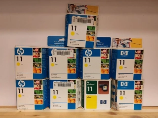 C4813A, HP 11 originální tisková hlava Yellow, po expiraci se zárukou