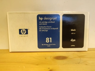 C4950A, HP 81 originální tisková hlava Black Dye and Cleaner, po expiraci se zárukou