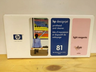 C4955A, HP 81 originální tisková hlava Light Magenta Dye and Cleaner, po expiraci se zárukou