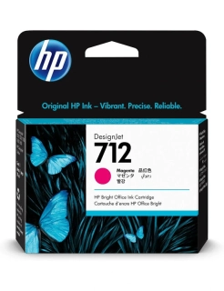 3ED68A, HP 712 originální inkoustová náplň Magenta 29ml