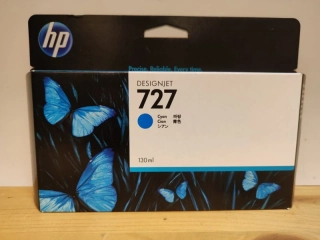 B3P19A, HP 727 originální inkoustová náplň Cyan 130ml