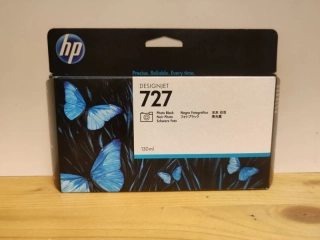 B3P23A, HP 727 originální inkoustová náplň Photo Black 130ml 