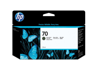 C9448A, HP 70 originální inkoustová náplň Matte Black 130ml
