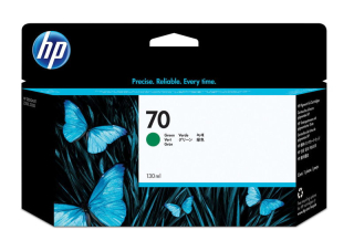 C9457A, HP 70 originální inkoustová náplň Green 130ml