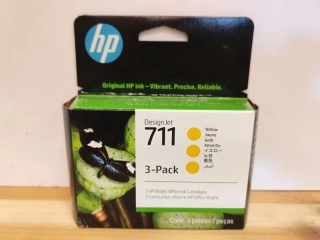 CZ136A, HP 711 originální inkoustová náplň Yellow 3x29ml, trojbalení