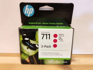 CZ135A, HP 711 originální inkoustová náplň Magenta 3x29ml, trojbalení