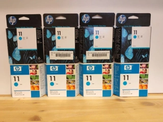 C4836A, HP 11 originální inkoustová náplň cyan 28ml, po expiraci se zárukou